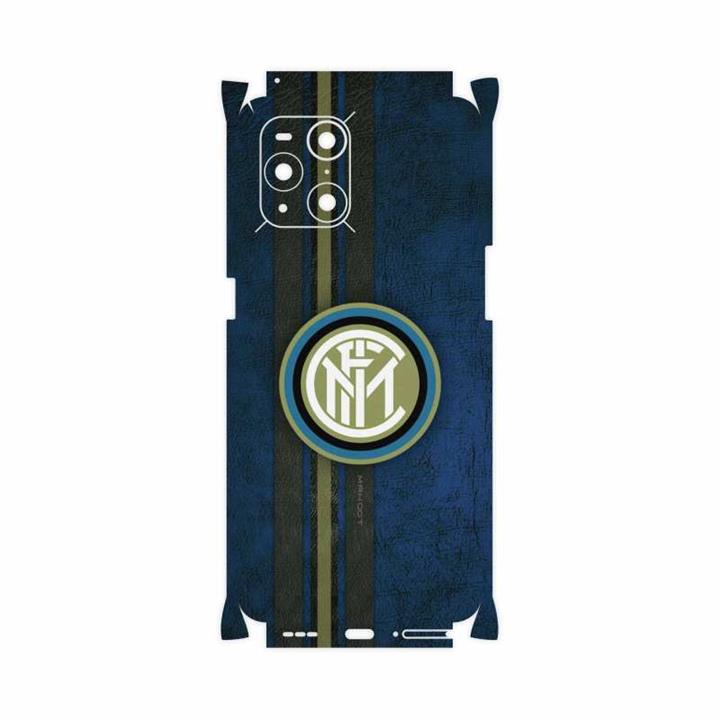 برچسب پوششی ماهوت مدل Inter-Milan-FullSkin مناسب برای گوشی موبایل اپو Find X3 Pro MAHOOT Inter-Milan-FullSkin Cover Sticker for Oppo Find X3 Pro